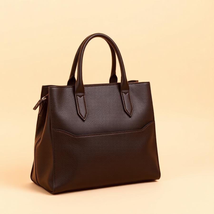 Espresso Structured Tote
