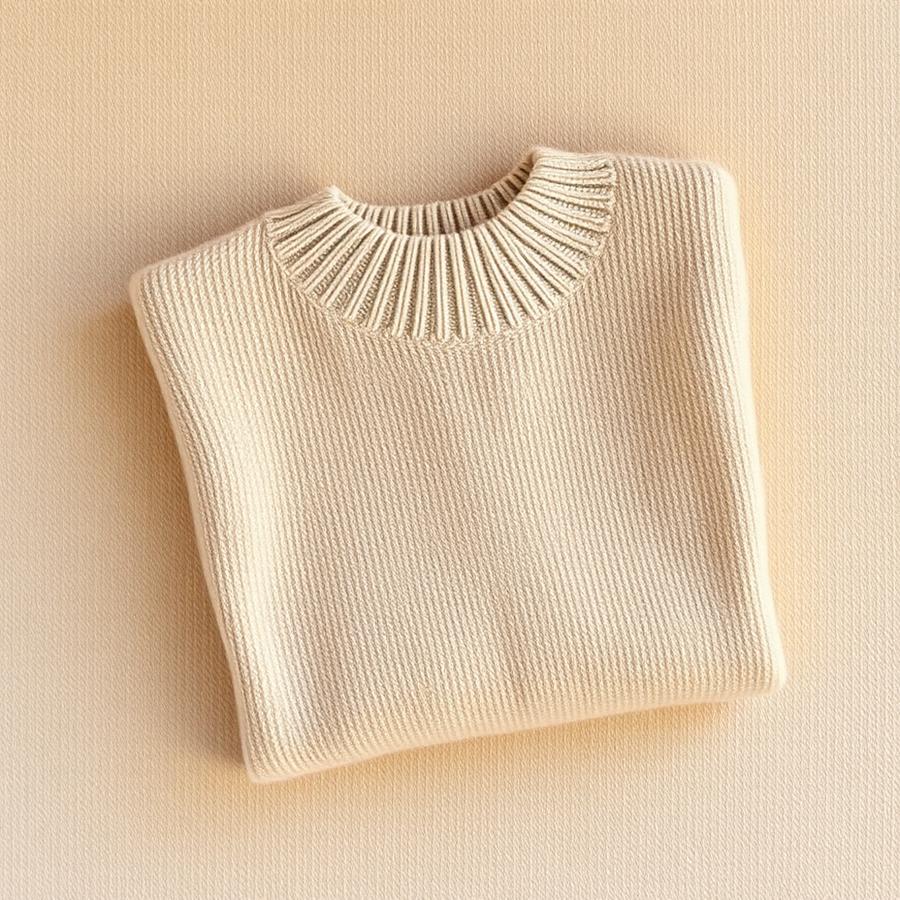 Oatmeal Cashmere Crew